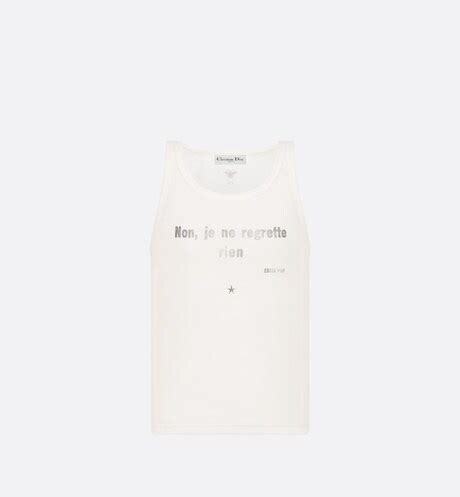 'Non Je Ne Regrette Rien' Tank Top 